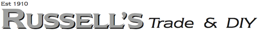 Russell's DIY and Trade logo